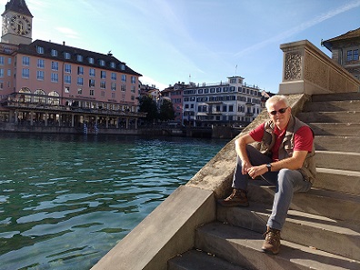 Langs het water in Zurich